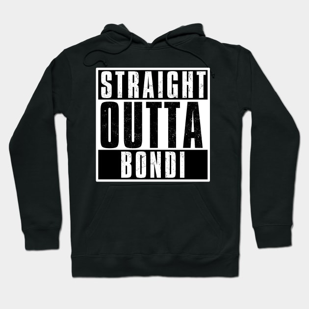 STRAIGHT OUTTA BONDI Hoodie by Simontology